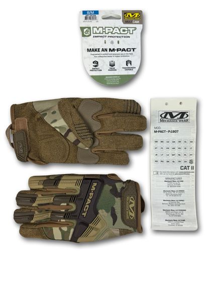 Рукавички MECHANIX M-PACT Мультикам Розмір M | Зображення 2