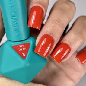 Гель-лак Victoria Avdeeva Red Color 03 (красный) 12 мл HEMA & TPO FREE