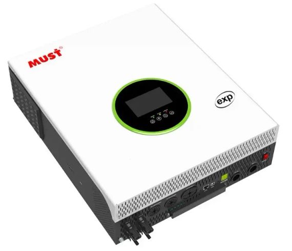 Гібридний сонячний інвертор Must PH19-6248 EXP, 6 кВт MPPT (+функція роботи без АКБ, WiFi) | Зображення 3