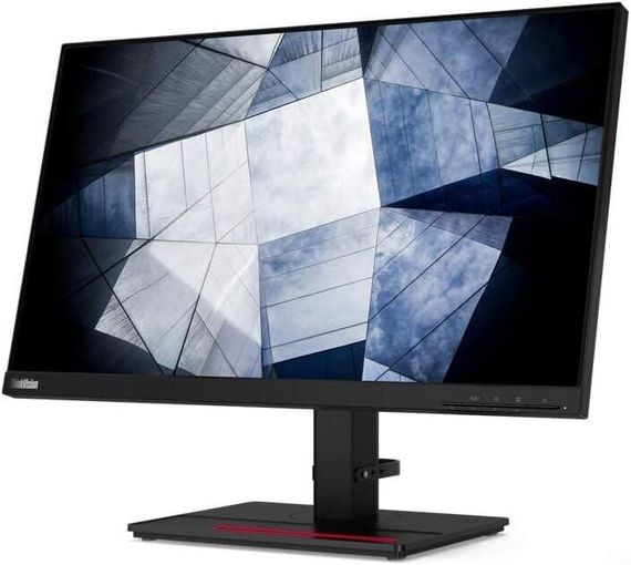 Монитор Lenovo ThinkVision P24h-20 / 24" (2560x1440) IPS / 1x HDMI, 2x DisplayPort, 1x USB Tipe-C, 4x USB 3.0, 1x Audio, 1x Ethernet / 2x 1W / VESA 100x100 / Pivot б/у | Зображення 3
