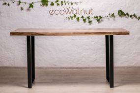 Стіл для школярика EcoWalnut із прямокутними краями L (горіх)