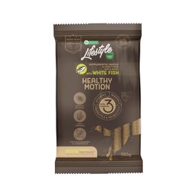 Лакомства Nature's Protection Lifestyle Grain Free White fish Healthy Motion беззерновые с белой рыбой для активных взрослых собак всех пород 110 гр