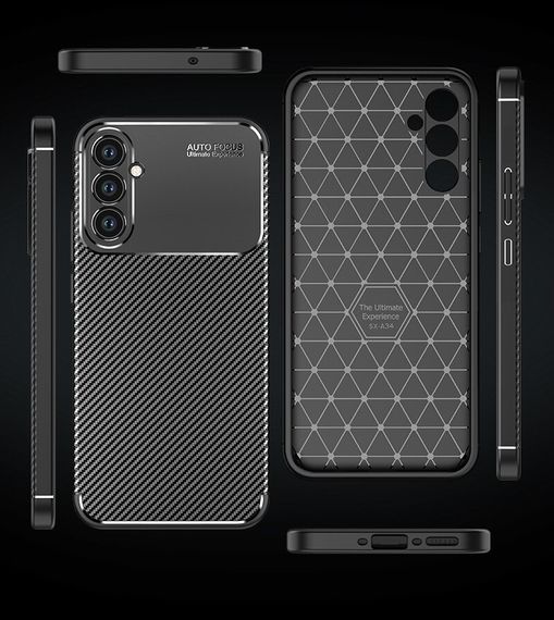 Протиударний чохол AF Samsung A34 чорний