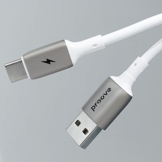 Кабель Proove Flex Type-C to Lightning 27W (1m), Белый, 1.0 м | Зображення 4