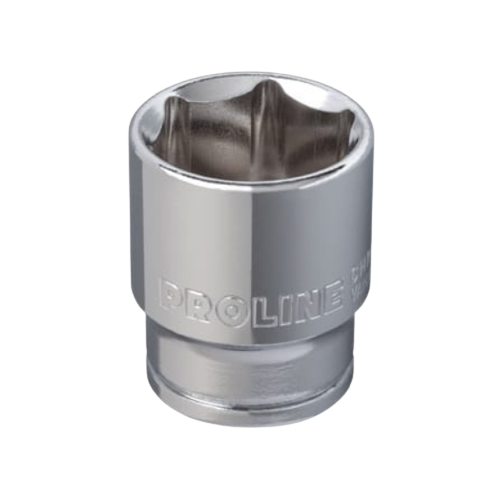 Насадка шестигранна 1/2" 21мм CrV PROLINE