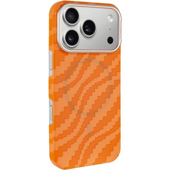 Чохол TPU+PC KVZV Kayla Ultra-thin with Magnetic Fit для Apple iPhone 17 Pro / 18 Pro (6.3") Orange