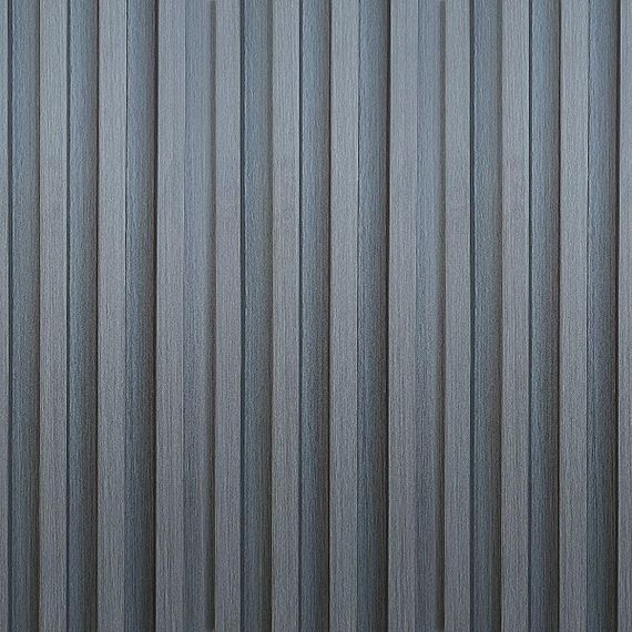 Декоративна стінова рейка графіт 3000*160*23мм (D) SW-00001529