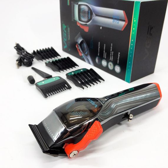 Машинка для стрижки волос для профессионалов VGR Машинка стрижки волос мощная XY-59 | Зображення 6