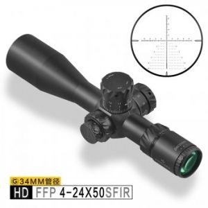 Discovery Optics HD/34 4-24X50SFIR SLT FFP IR-MIL 34mm подсветка