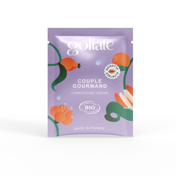 Пробник масажної олії Goliate Couple Gourmand Noisette 2 мл
