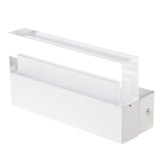 Светильник настенный накладной минимализм LED AL-501/6W NW WH IP20