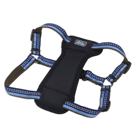 Шлея для собак светоотражающая Coastal K9 Explorer Harness, 50-76 см, синий