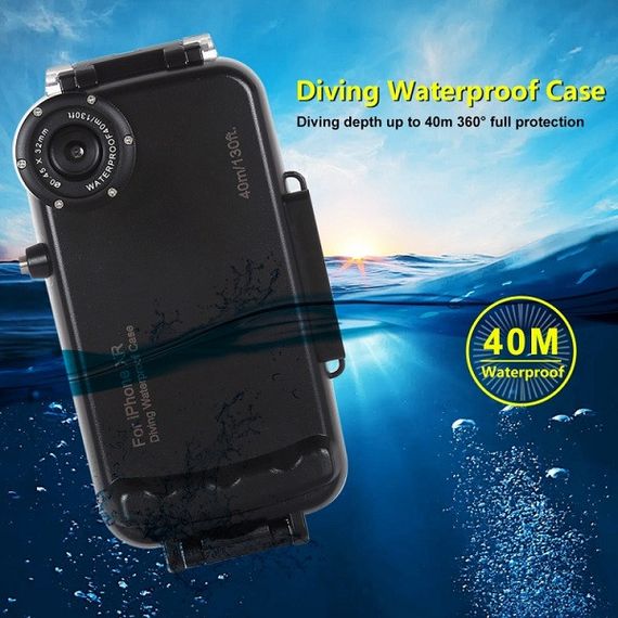 Підводний чохол бокс Primolux HWL-2507B для Apple iPhone XR - Black | Зображення 3