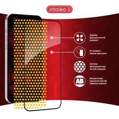 Стекло защитное Intaleo Full Glue Infinix Hot 20S Black (1283126551383) | Зображення 6