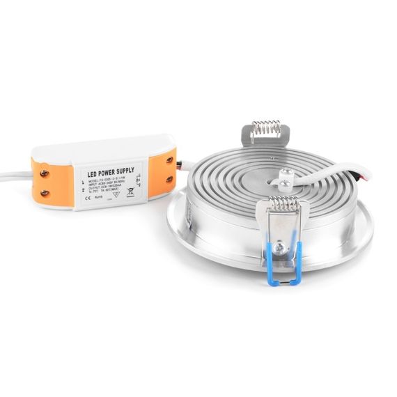 Светильник точечный LED-103A/3W+1,5W Blue WW 38' | Зображення 2