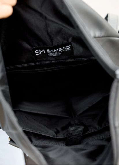 Жіночий рюкзак Sambag ROLLTOP HACKING чорний 41 x 30 x 16 см (24460001) | Зображення 2