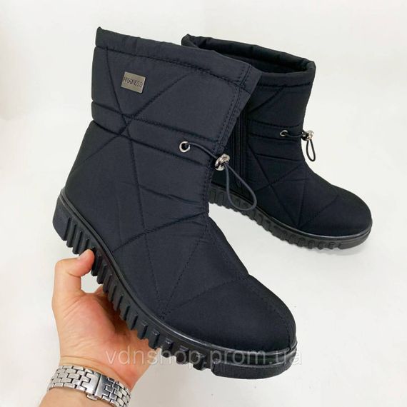 Зимові жіночі утеплені черевики 40р, Жіночі черевики з нейлону, Валянки шиті Вовняні валянки DJ-24 | Зображення 5