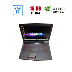 Ігровий ноутбук Lenovo Legion Y520 / 15.6" (1920x1080) IPS / Intel Core i7-7700HQ (4 (8) ядра по 2.8 - 3.8 GHz) / 16 GB DDR4 / 256 GB SSD / nVidia GeForce GTX 1060 Max-Q, 6 GB GDDR5, 192-bit / WebCam б/в