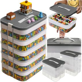 Контейнер для зберігання конструктора — 5-рівневий Kruzzel 25759