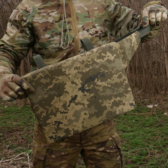 Каремат-сидушка Militex 20mm Cordura Pixel під броню | Зображення 8