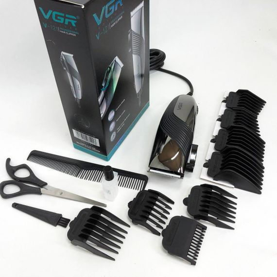 Бритва триммер для бороды VGR V-121 / Машинка для стрижки бороди / Машинка для стрижки PZ-176 волос домашняя