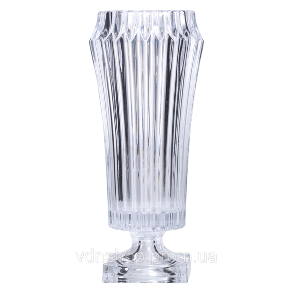 Ваза для квітів кругла 34.5 см скляна декоративна ваза з товстого скла 1.8 л HP-19-141 | Зображення 2