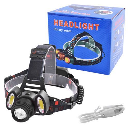 Налобний ліхтар з оптичним zoom Police 2117-T6+2COBRed (47465-2117_207) | Зображення 3