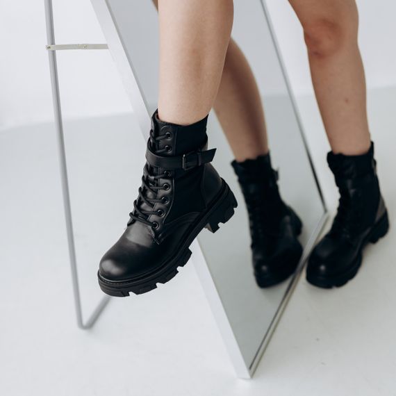Ботинки женские Fashion Aeris 3289 36 размер 235 см Черный | Зображення 1