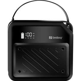 УМБ Sandberg 72000mAh 268W, DC9,6–12,6v, 2xUSB-A, 2xUSB-C 100w In/Out, LMFP, ліхтарик 6Вт