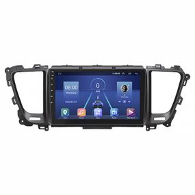 Штатная магнитола Lesko для Kia Carnival III 2014-2021 экран 9" 2/32Gb 4G Wi-Fi GPS Top Киа