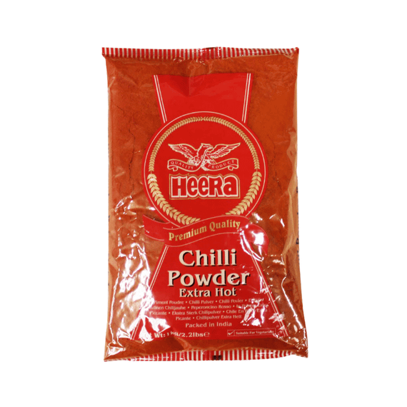 Надзвичайно гострий мелений червоний перець  Extra Hot Chilli Powder 1кг Heera 5031416221128