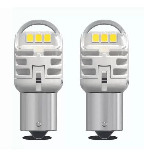 Комплект світлодіодних ламп Philips 11498CU60X2 P21W LED Ultinon Pro6000 SI 12 V BA15S WHITE