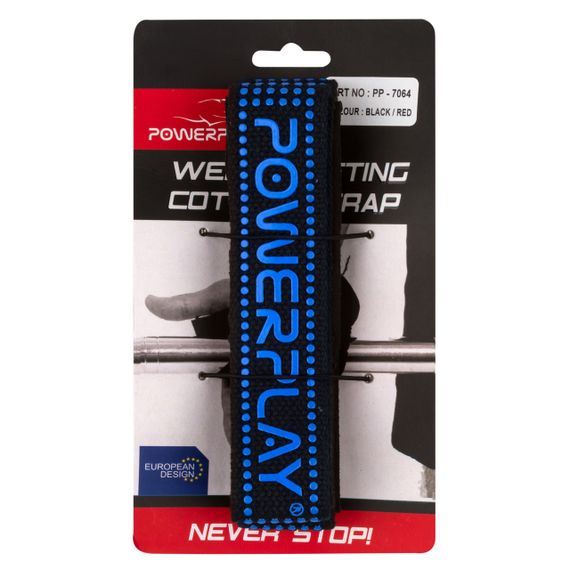 Лямки для тяги PowerPlay 7064 Чорно-Сині | Зображення 5