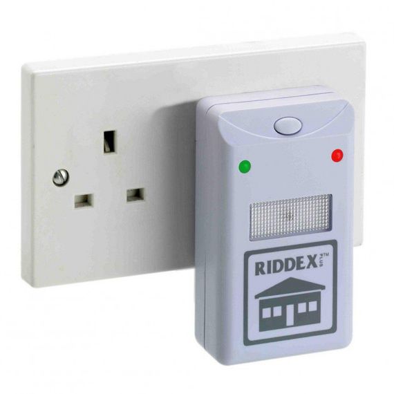 Електромагнітний відлякувач гризунів та комах RIDDEX PLUS, Знищувач комах для приміщення | Зображення 1