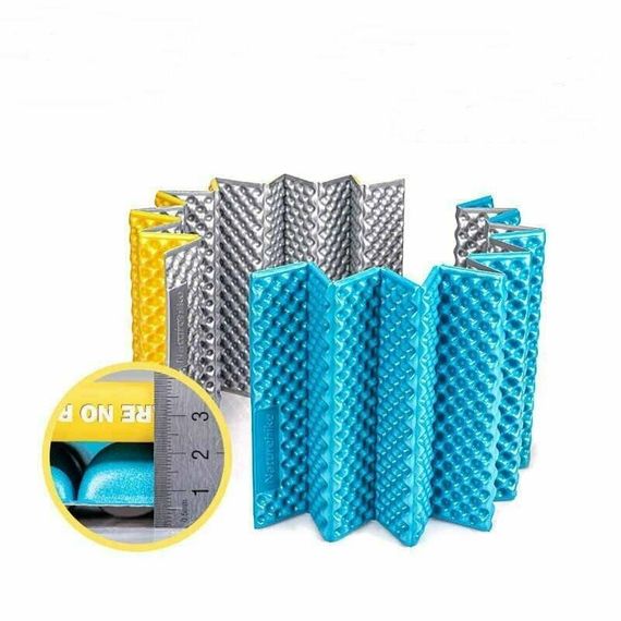 Килимок складний IXPE NaturehikeThickened NH20FCD07, алюмінієва плівка, 25 мм, жовтий | Зображення 2