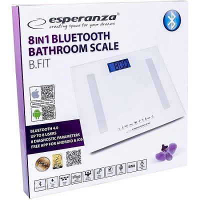 Весы напольные Esperanza EBS016W | Зображення 1