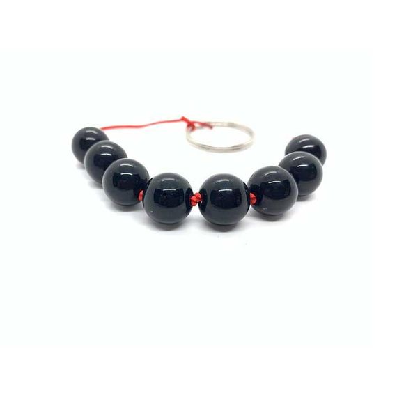 Анальні намиста з чорного загартованого скла — Анальні іграшки | Зображення 3