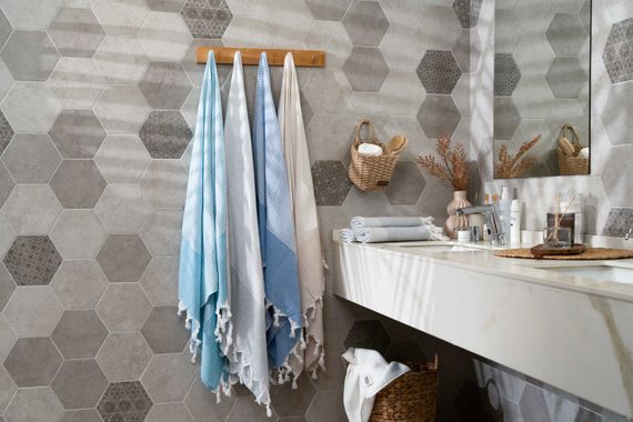 Рушник Ardesto SPA 90х170см, 100% бавовна, сірий (ART2690GR) | Зображення 6