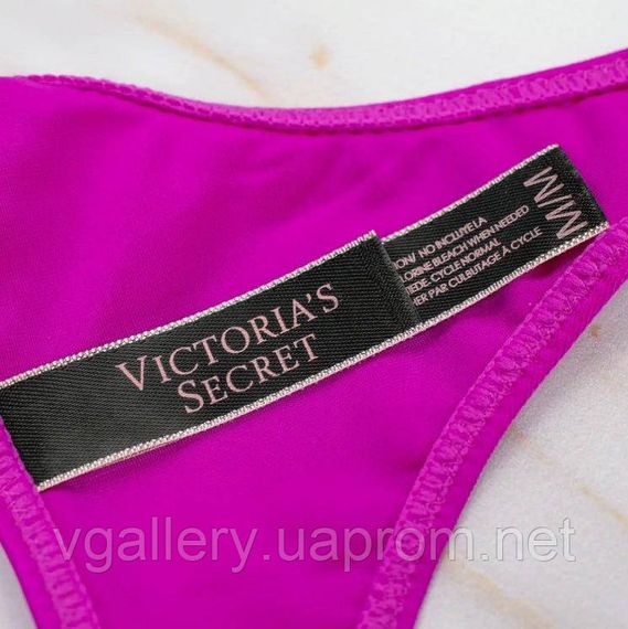 Жіночі стрінги Victoria's Secret зі стразами, трусики Вікторія Сікрет стрінги | Зображення 1