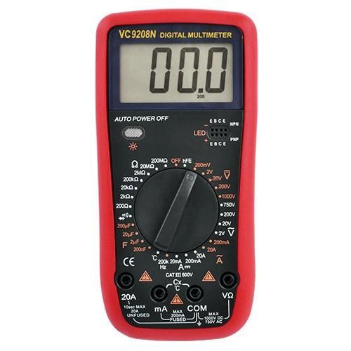 Тестер для вимірювання напруги VC9208N Цифровий мультиметр Мультиметр RA-451 тестер вольтметр
