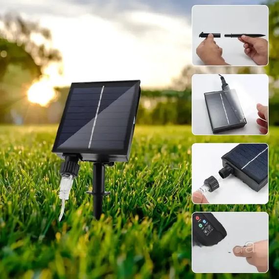 Гірлянда-штора із зіркою, 2м, 190LED, Теплий білий, XPRO (234576887_293) | Зображення 3