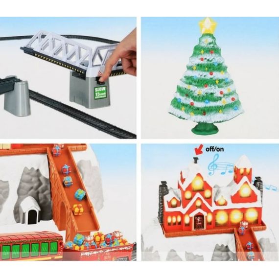 Детская железная дорога BSQ Christmas 21816 732 см | Зображення 1