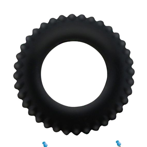 Ерекційне кільце - Titan Cock Ring Blue | Зображення 4