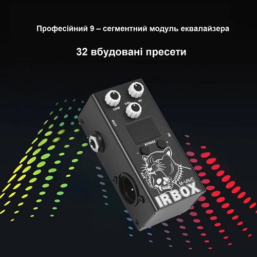 Эмулятор гитарных кабинетов IR Box от M VAVE