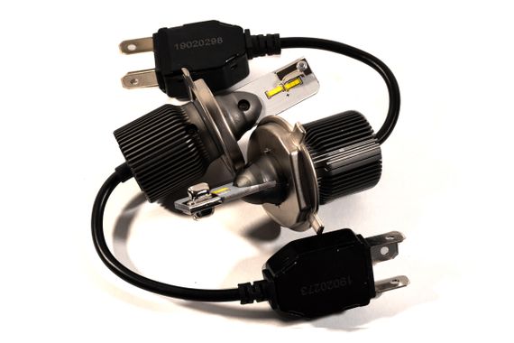 Комплект світлодіодних ламп HeadLight F8L H4 (P43t) 30W 12V 3720Lm з пасивним охолодженням