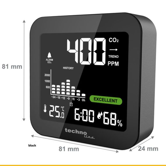 Метеостанція Technoline WL1025 Black (WL1025) | Зображення 8