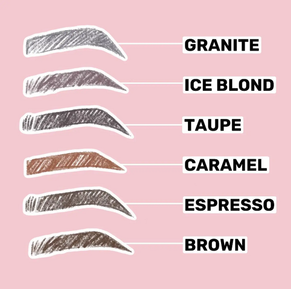 Карандаш для бровей пудровый механический CTR Powder Eyebrow pencil Ice Blond | Зображення 2