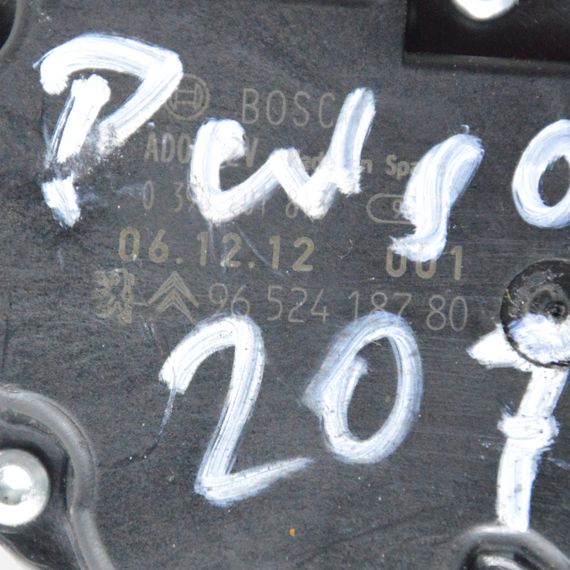 Моторчик склоочисника задній Peugeot 207 2006-2013 хетчбек Двигун заднього двірника Пежо 207 9652418780 | Зображення 2