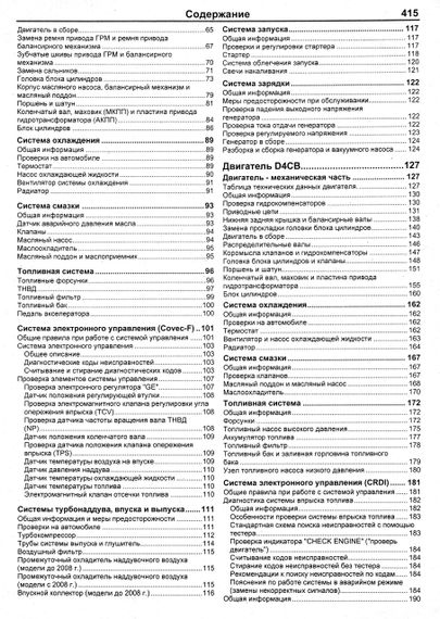 Hyundai H-1, Starex. Посібник з ремонту й експлуатації. Книга | Зображення 5