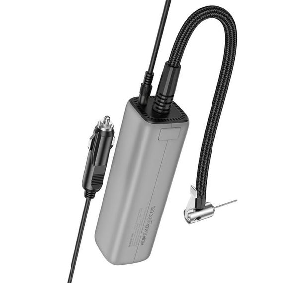 Автомобильный насос Borofone FC1 Air Pump Black Gray | Зображення 6